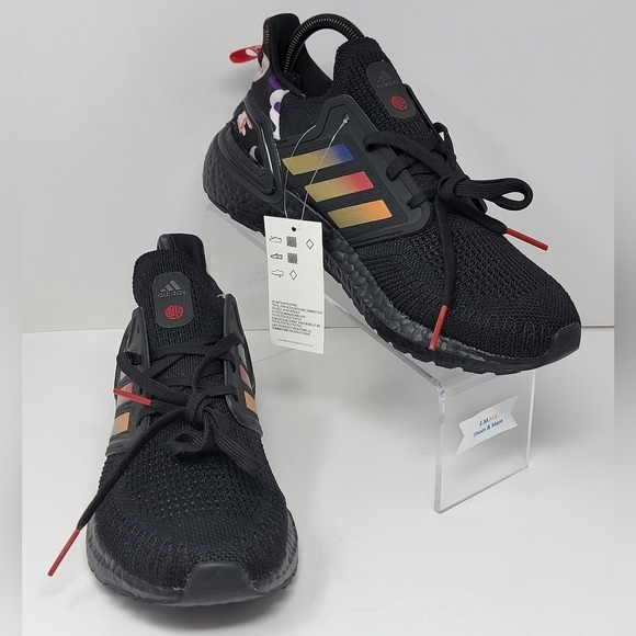Adidas Mens Size 7 Ultraboost 20 Chinese New Year Black Running Shoes GZ8988 New - Picture 3 of 11